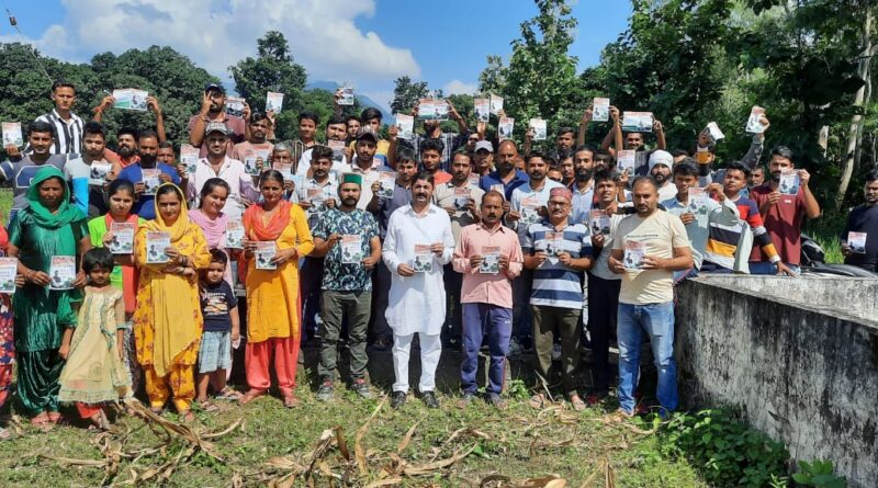 रोजमर्रा जैसी मूल सुविधाओं से आज भी वंचित है पांवटा क्षेत्र के कई गांव:मनीष