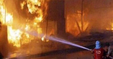 माजरा में गत्ता इकाई के स्क्रैप शेड में आग से लाखों की क्षति