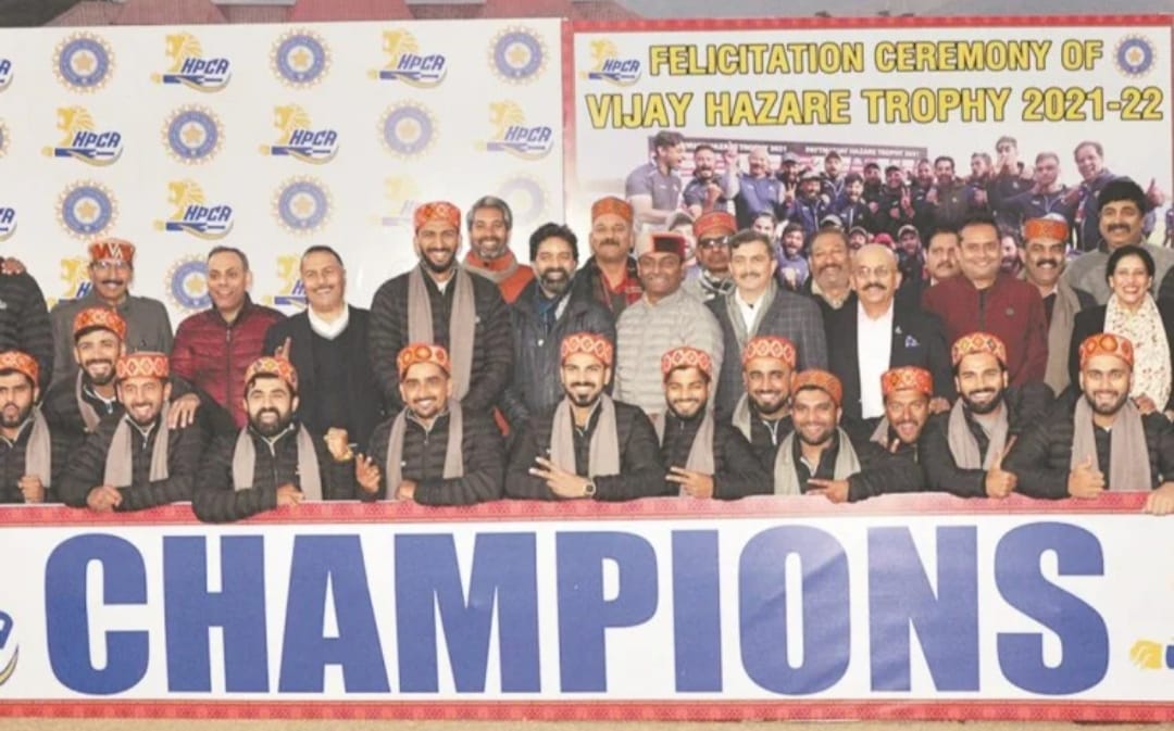 अरुण धूमल बोले- विजय हजारे विजेता टीम को एक करोड़ रुपये इनाम देगी एचपीसीए