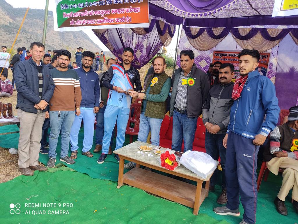राजपुर में क्रिकेट प्रतियोगिता शुरू, समाजसेवी मदन मोहन शर्मा रहे बतौर मुख्यातिथि,  किया शुभारंभ