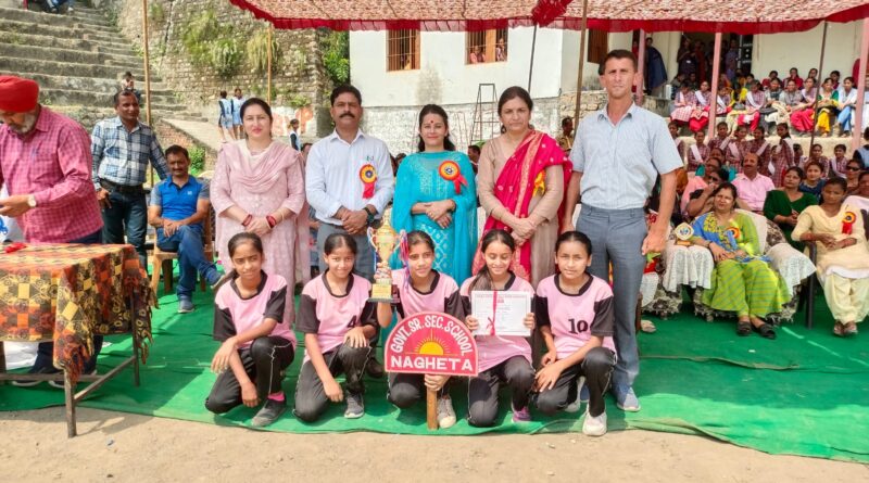 नघेता स्कूल की चार छात्राओं का राज्यस्तरीय टेबल टेनिस प्रतियोगिता के लिए चयन, बिलासपुर में दिखायेगी दमखम