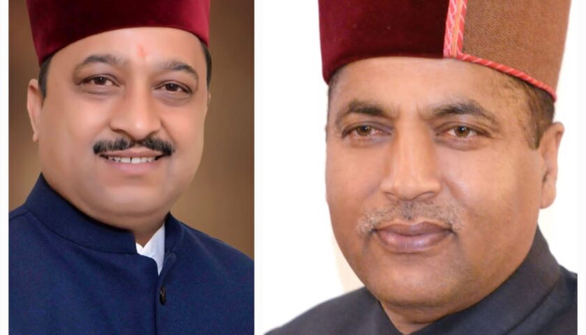 सुक्खू बदला बदली की भावना से कर रहे है काम : जयराम