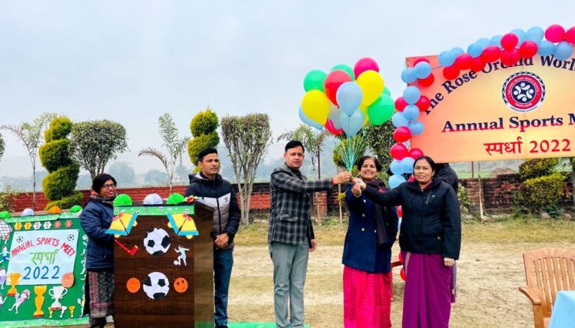 The Rose Orchid World School वार्षिक खेल कूद प्रतियोगिता:ललित