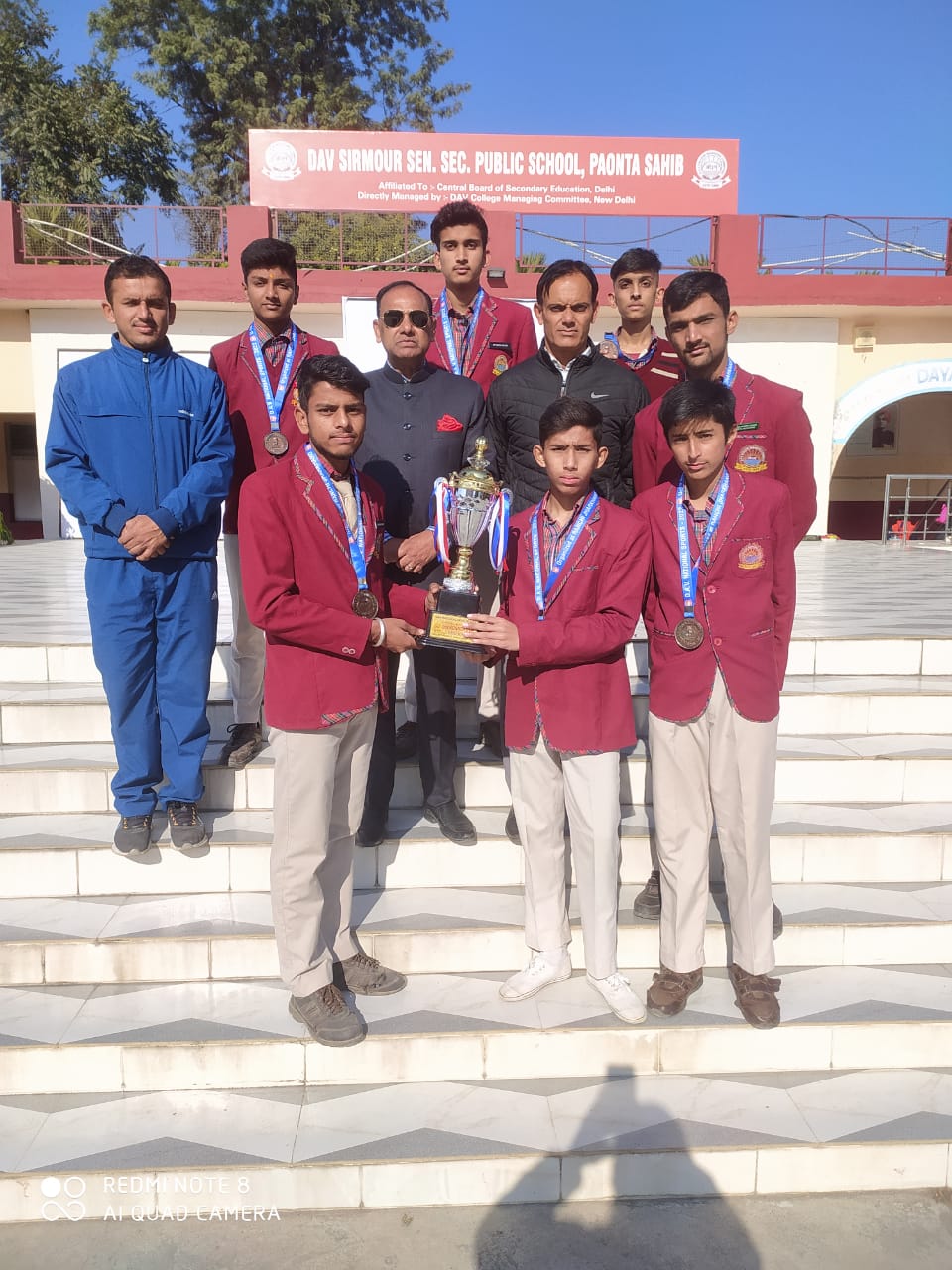 डीएवी पांवटा साहिब के छात्रों ने खो-खो नेशनल में हासिल किया तृतीय स्थान