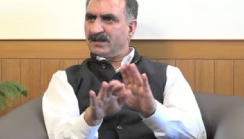 सीएम सुक्खू बोले- चपरासी बिठाकर खोल दिए अस्पताल