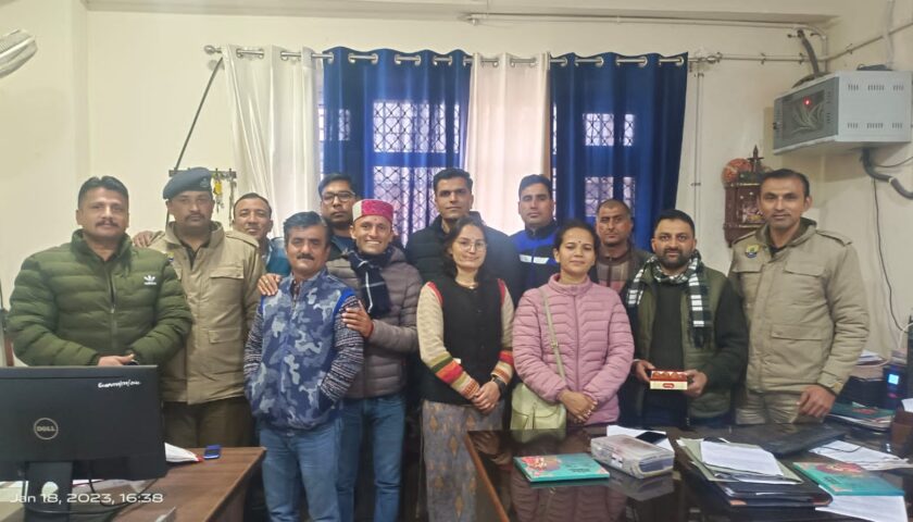 पांवटा साहिब: OPS बहाली की खुशी में NPS कर्मचारियों का जश्न 