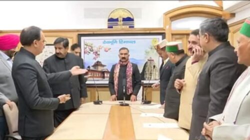 सुक्खू सरकार के छह मुख्य संसदीय सचिवों की नियुक्तियों पर संकट