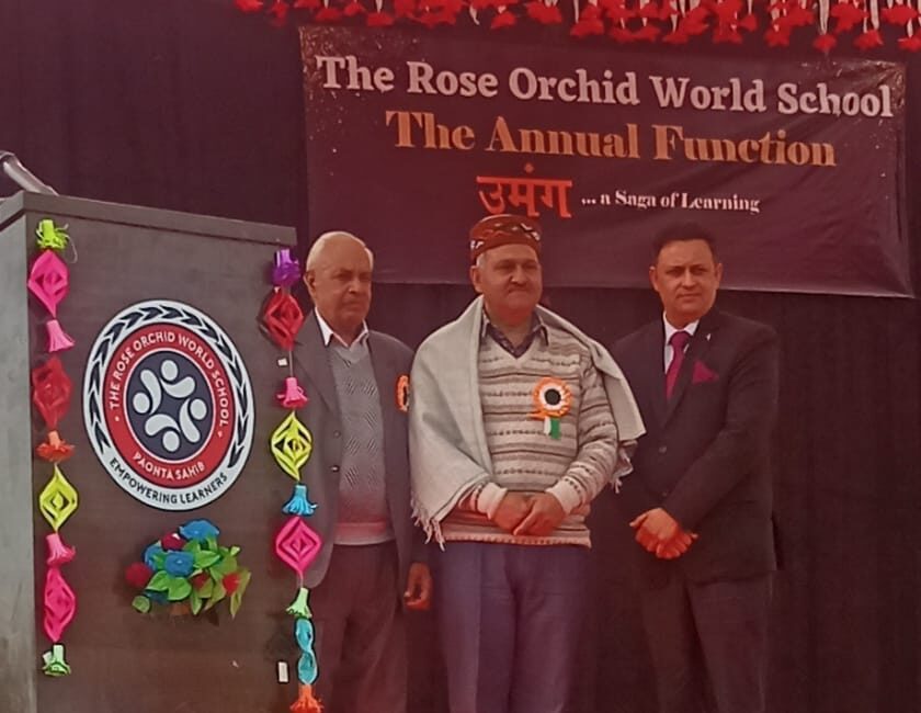 द रोज़ ओर्किड वर्ल्ड स्कूल के वार्षिक उत्सव ‘उमंग’ ने मचाई धूम।