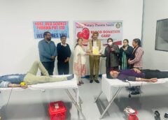 पांवटा साहिब: नंज मेड साइंस फार्मा में रक्तदान शिविर: मंमीत