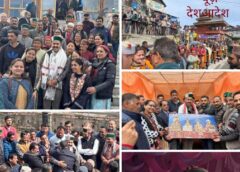 हिप्र लोनिवि मंत्री ने यहां जनसमस्याएं सुनी और योजनाओं का किया निरीक्षण