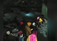 इस नदी में देर शाम नजर आई रहस्यमयी रोशनी