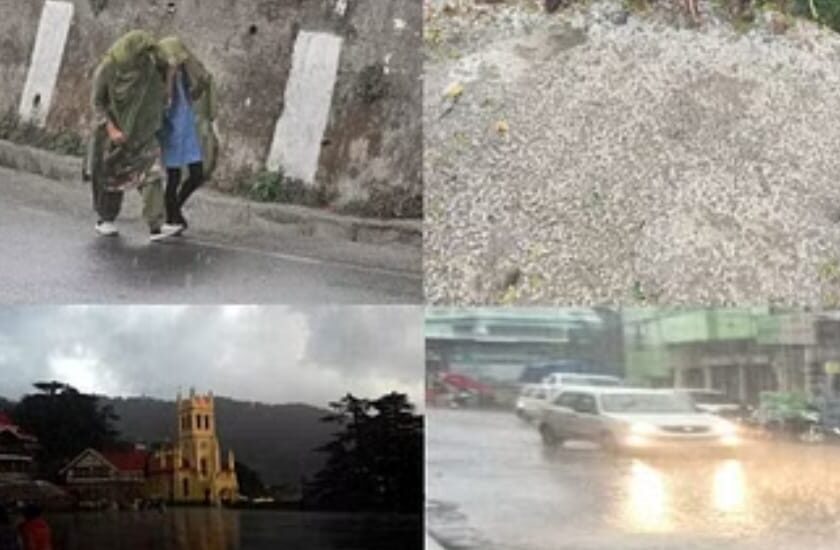 कहीं ओलावृष्टि, तो कहीं झमाझम बारिश, चार दिन खराब रहेगा मौसम