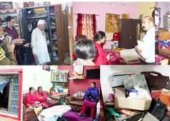 आधी रात को नकाबपोशों ने दो घरों में घुसे, फिर…