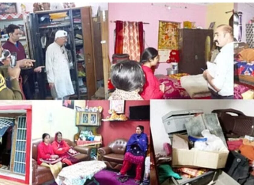 आधी रात को नकाबपोशों ने दो घरों में घुसे, फिर…