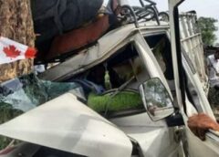 सड़क हादसा: श्रद्धालुओं से भरी पिकअप पेड़ से टकराई, 18 घायल