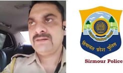 पांवटा साहिब: पीड़ित पुलिस जवान का दास्तां भरा वीडियो वायरल