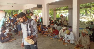 अच्छी बारिश के लिए शिव मंदिर डोरियोंवाला में शिवलिंग का किया जलाभिषेक