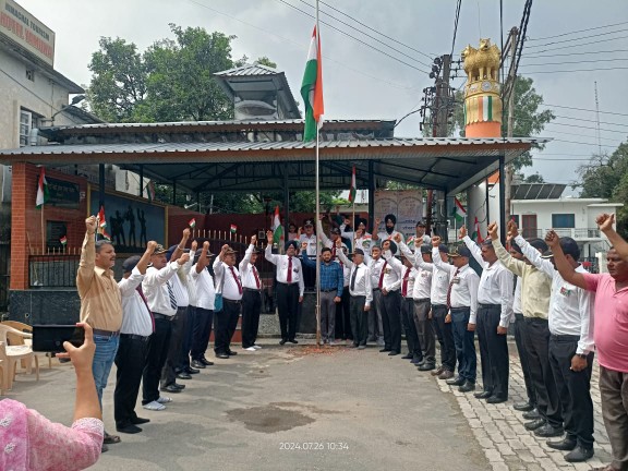 पांवटा में मनाया गया 25वां कारगिल विजय दिवस:ठुन्ड्डू