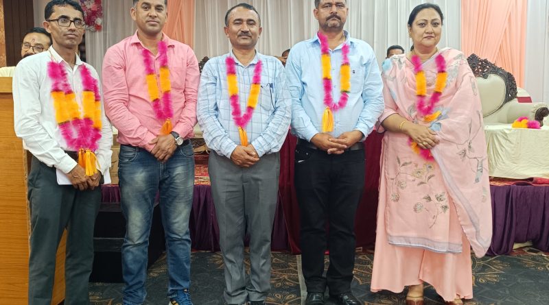 राजेश भारद्वाज फिर बने पांवटा इकाई के अध्यक्ष