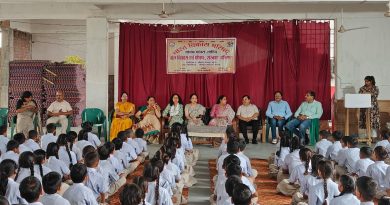 भारत विकास परिषद शाखा पाँवटा ने ग्लोबल एकेडमी पब्लिक स्कूल में लगाया शिविर