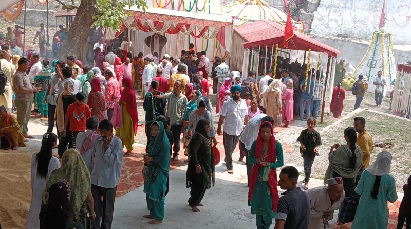 डोबरी सालवाला के नंसैर नागदेवता मंदिर में मेला शुरू