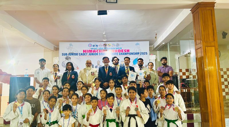 राज्य कराटे चैंपियनशिप में जिला सिरमौर ने मारी बाज़ी
