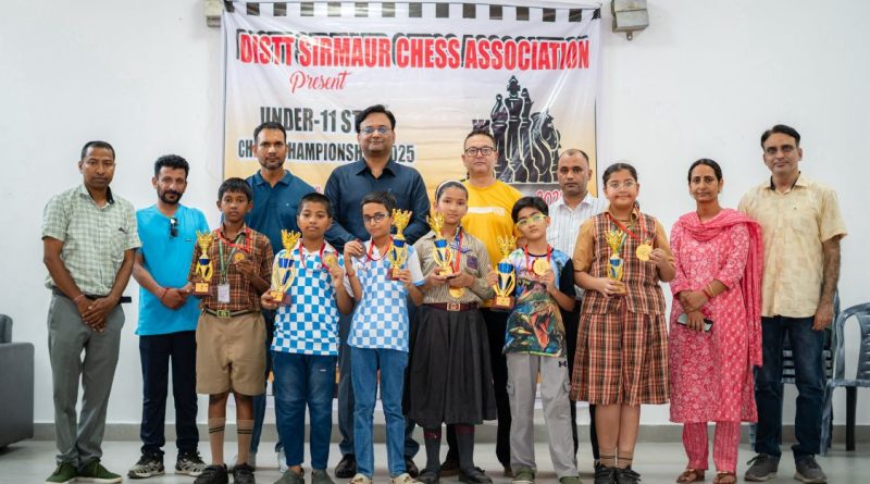 द स्कॉलर्स होम स्कूल में अंडर-11 स्टेट चेस चैंपियनशिप 2025 ओपन टूर्नामेंट का भव्य आयोजन