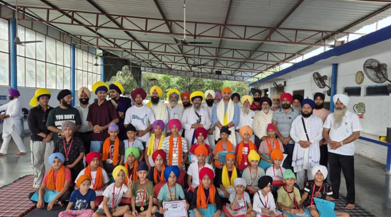 गुरुद्वारा श्री दड़ी साहिब में गुरमत सिखलाई कैंप का सफल समापन 
