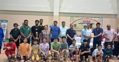 दून वैली स्कूल का जिला बैडमिंटन टूर्नामेंट में शानदार प्रदर्शन किया।