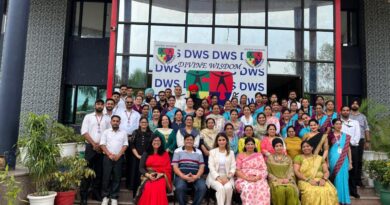 डिवाइन विज़डम स्कूल में तनाव प्रबंधन पर विशेष सत्र आयोजन