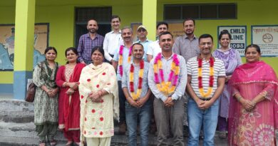 नरेंद्र सिंह ठुंडू को मिली राजकीय कला अध्यापक संघ शिक्षा खंड की कमान