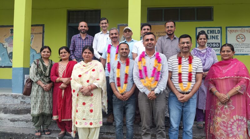 नरेंद्र सिंह ठुंडू को मिली राजकीय कला अध्यापक संघ शिक्षा खंड की कमान
