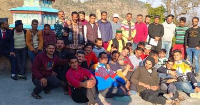 छत्रधारी चालदा महासू महाराज की कृपा से शमाह के युवा सेवादार रवाना