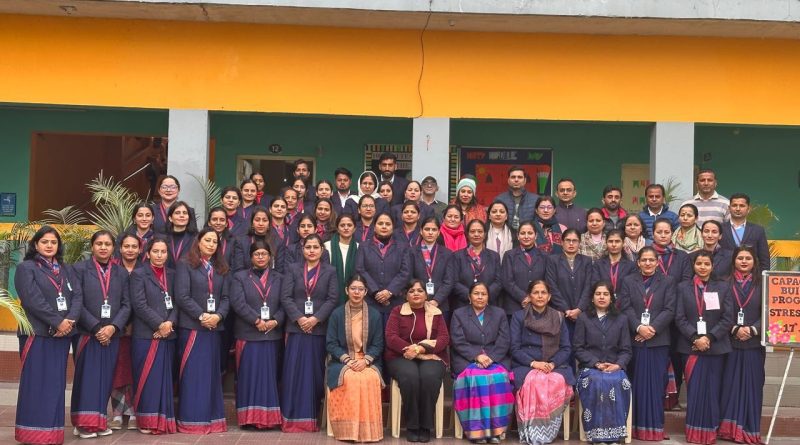 द रोज़ ऑर्किड वर्ल्ड स्कूल में स्ट्रेस मैनेजमेंट वर्कशॉप का आयोजन